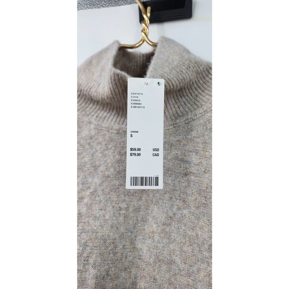 New Urban Outfitters Kyla Cropped Turtleneck Sweater Small - Picture 8 of 11